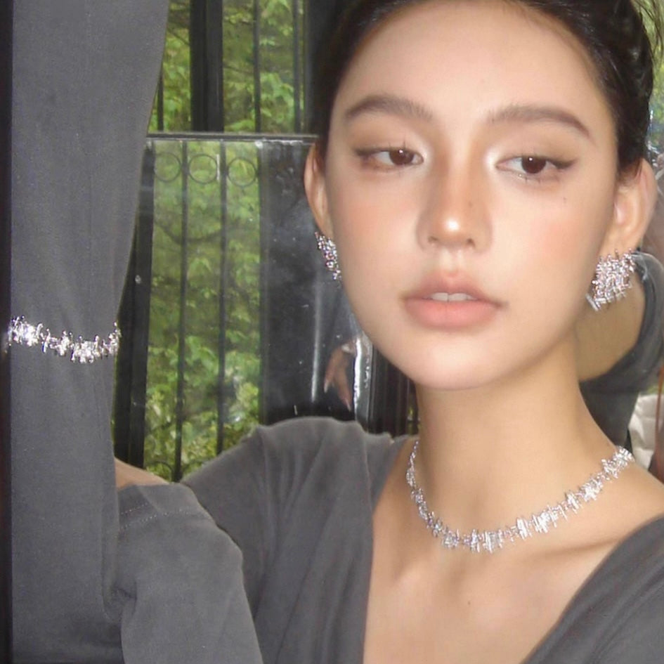 Galactic Lattice Bracelet