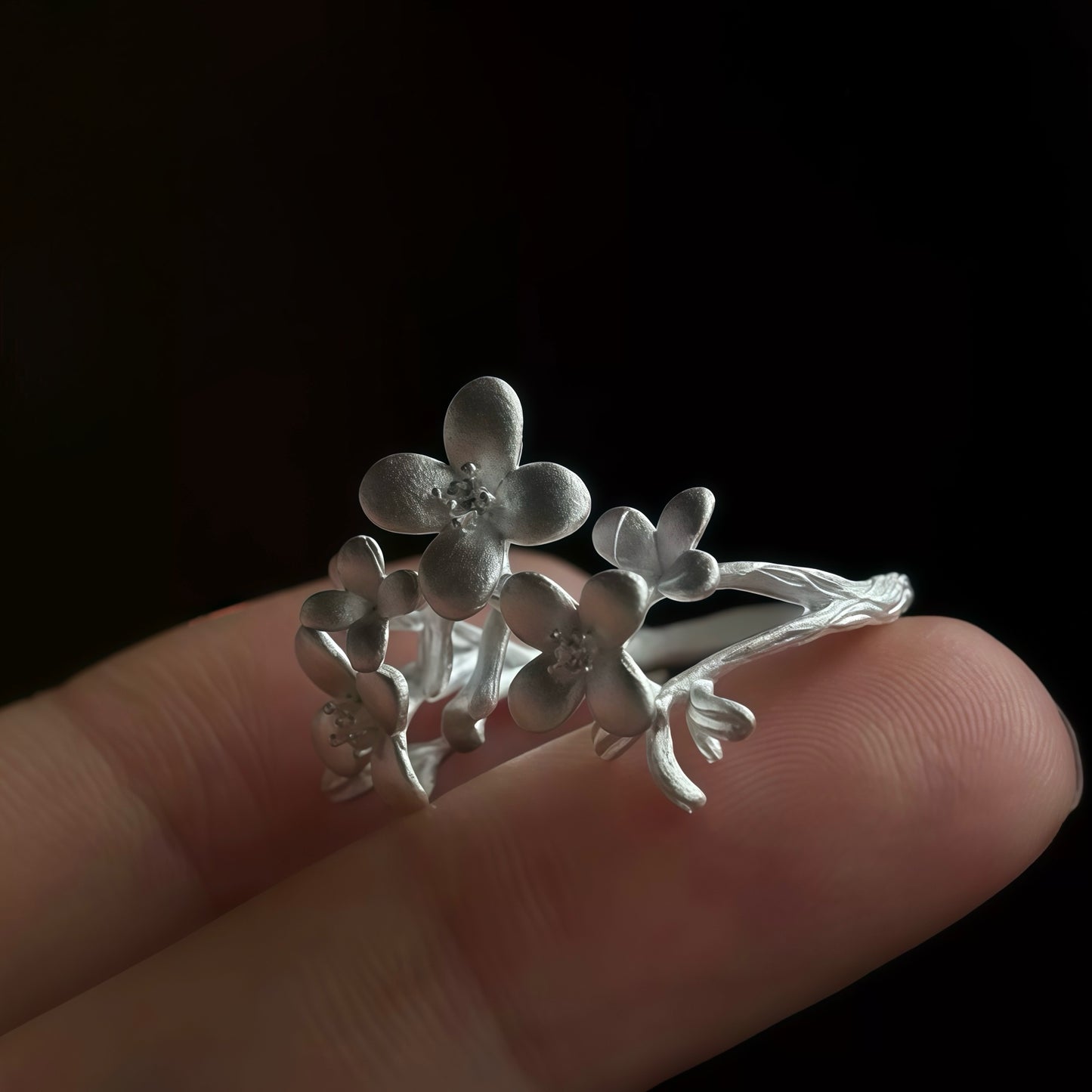 Blossom Arc Ring