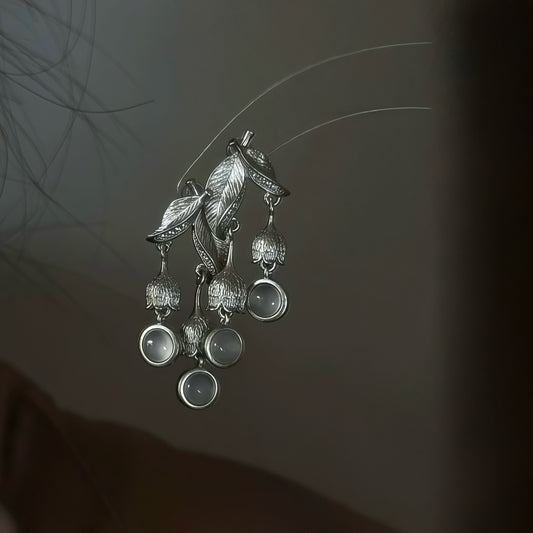 Moonlit Valley Blossom Earrings