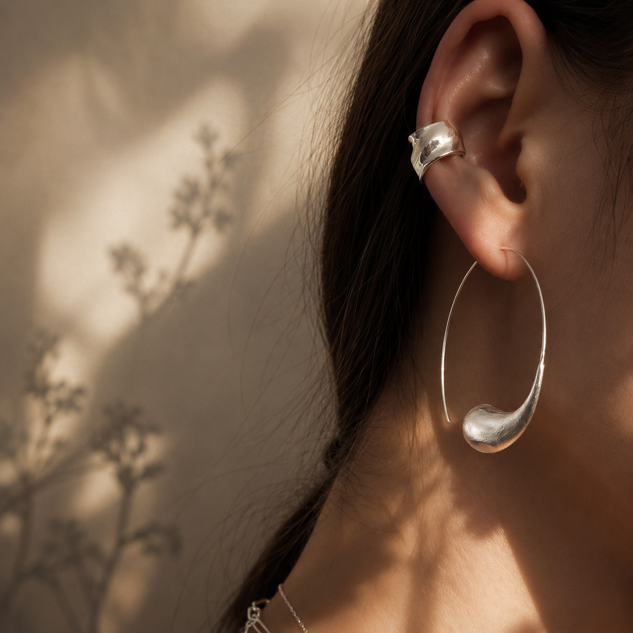 Liquid Arc Earrings