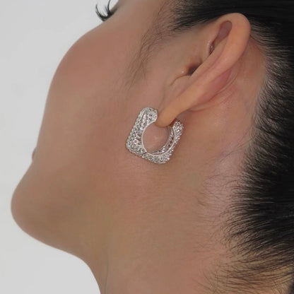 Lunar Sculpt Hoops