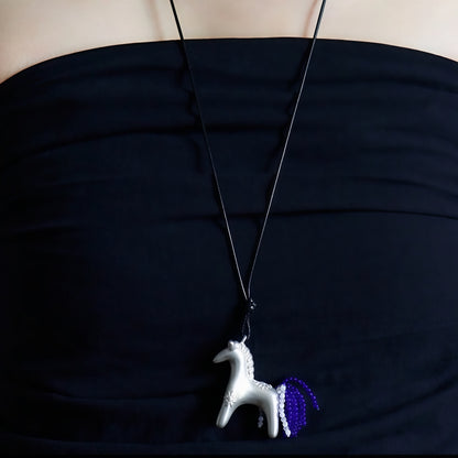 Fortuna Horse Necklace