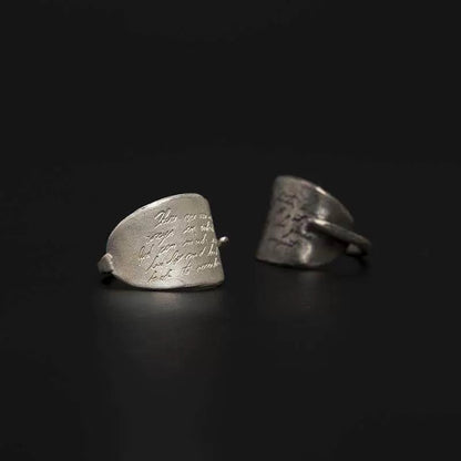 Words of Soul Engraved Rings