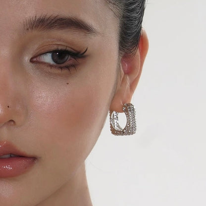 Lunar Sculpt Hoops