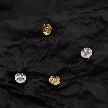 Cluster Drop Earrings (2-in-1 Style)