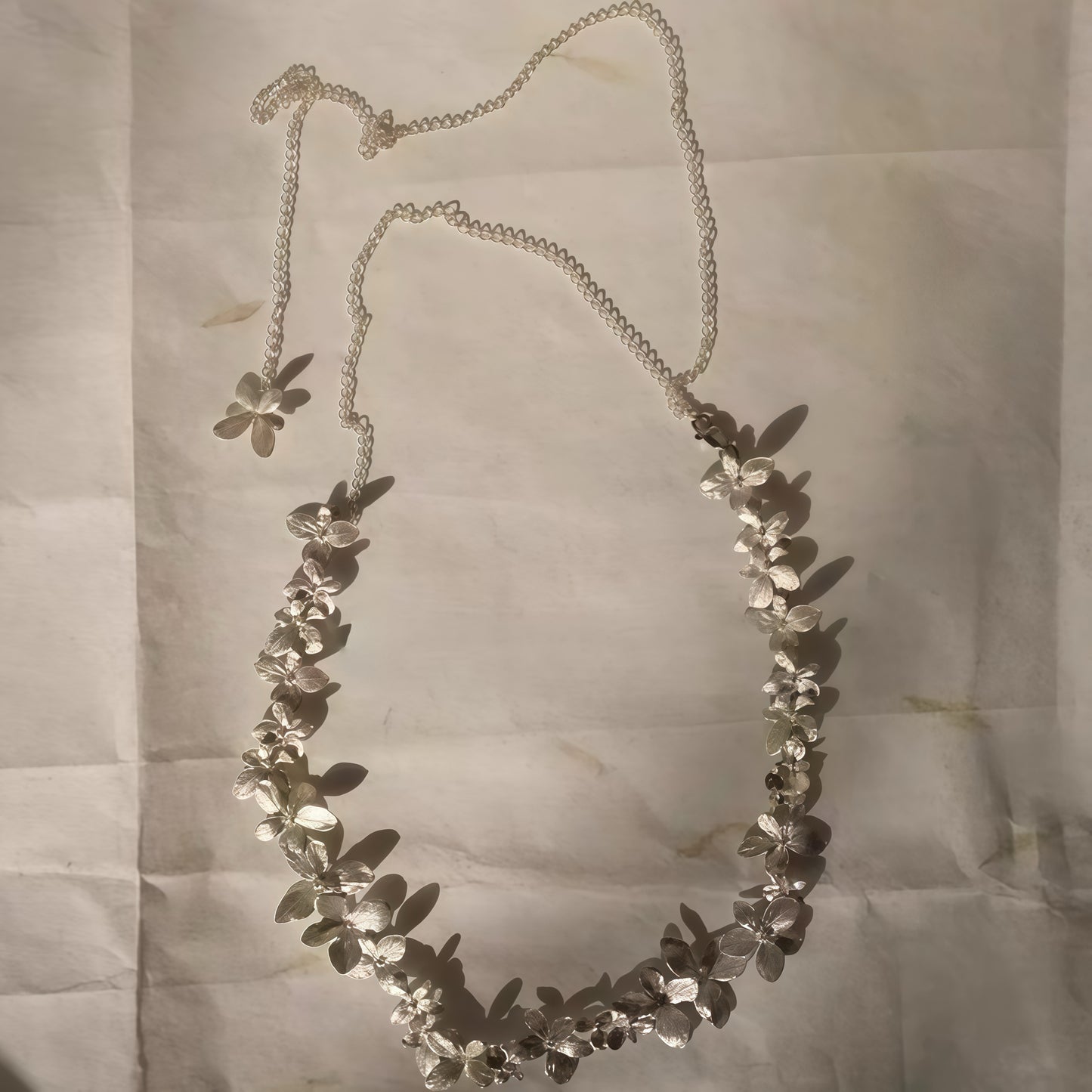 Blossom Chain Necklace & Earrings (15-Day Craft)