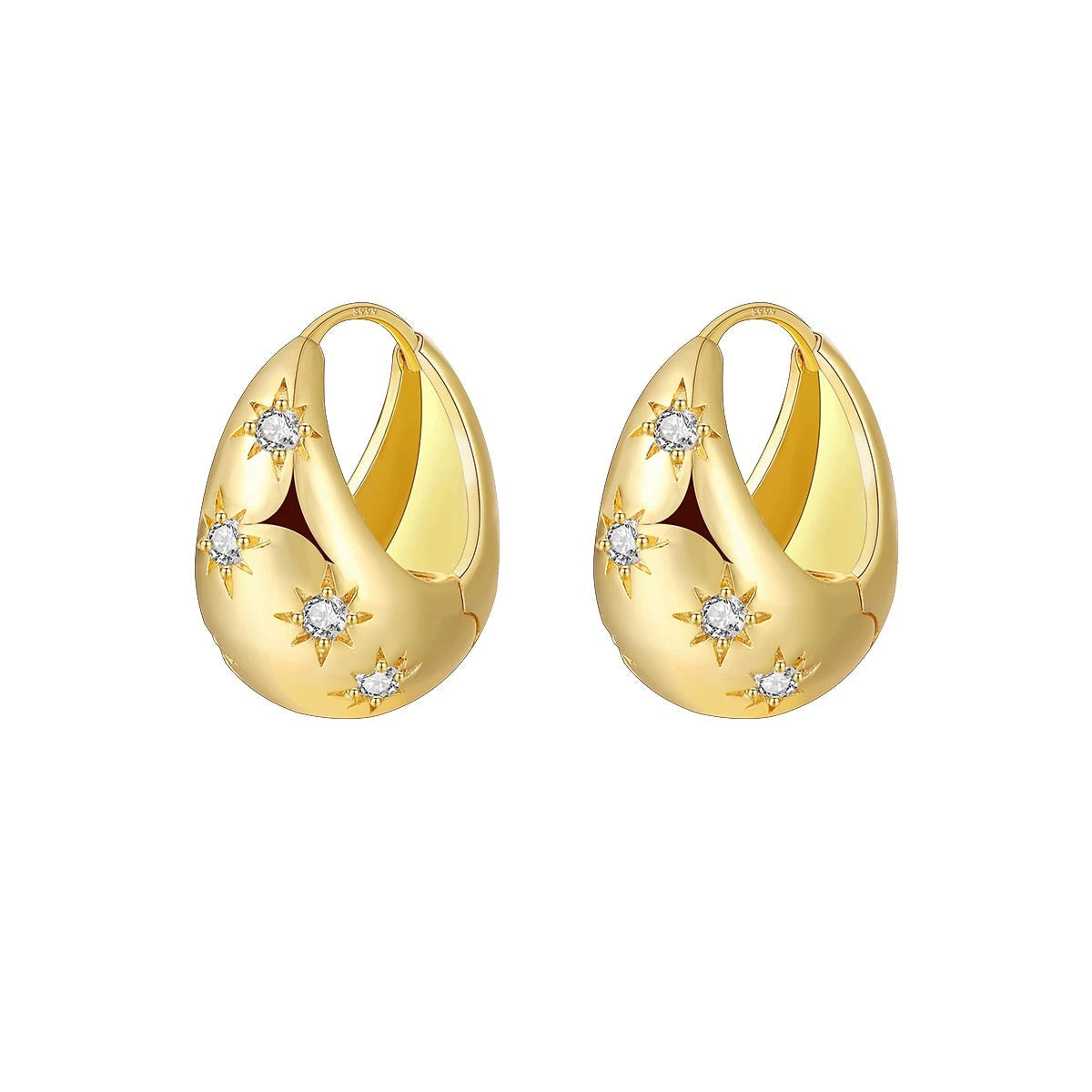Celestia Hoop Earrings