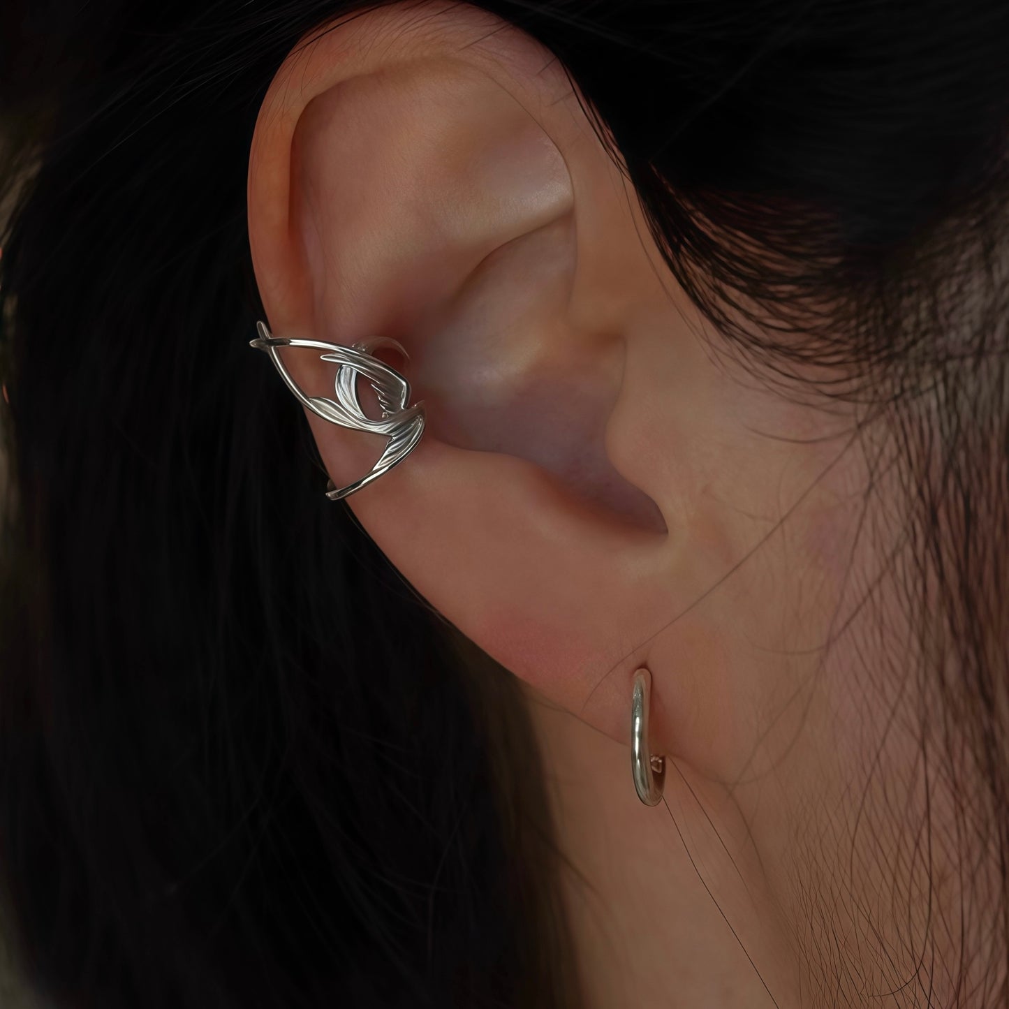 Swallow Instinct Ear Cuff