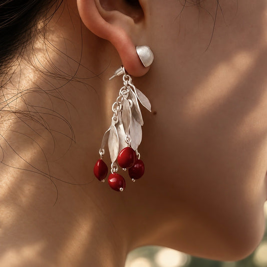 Botanical Harvest Earrings (2-in-1 Style)