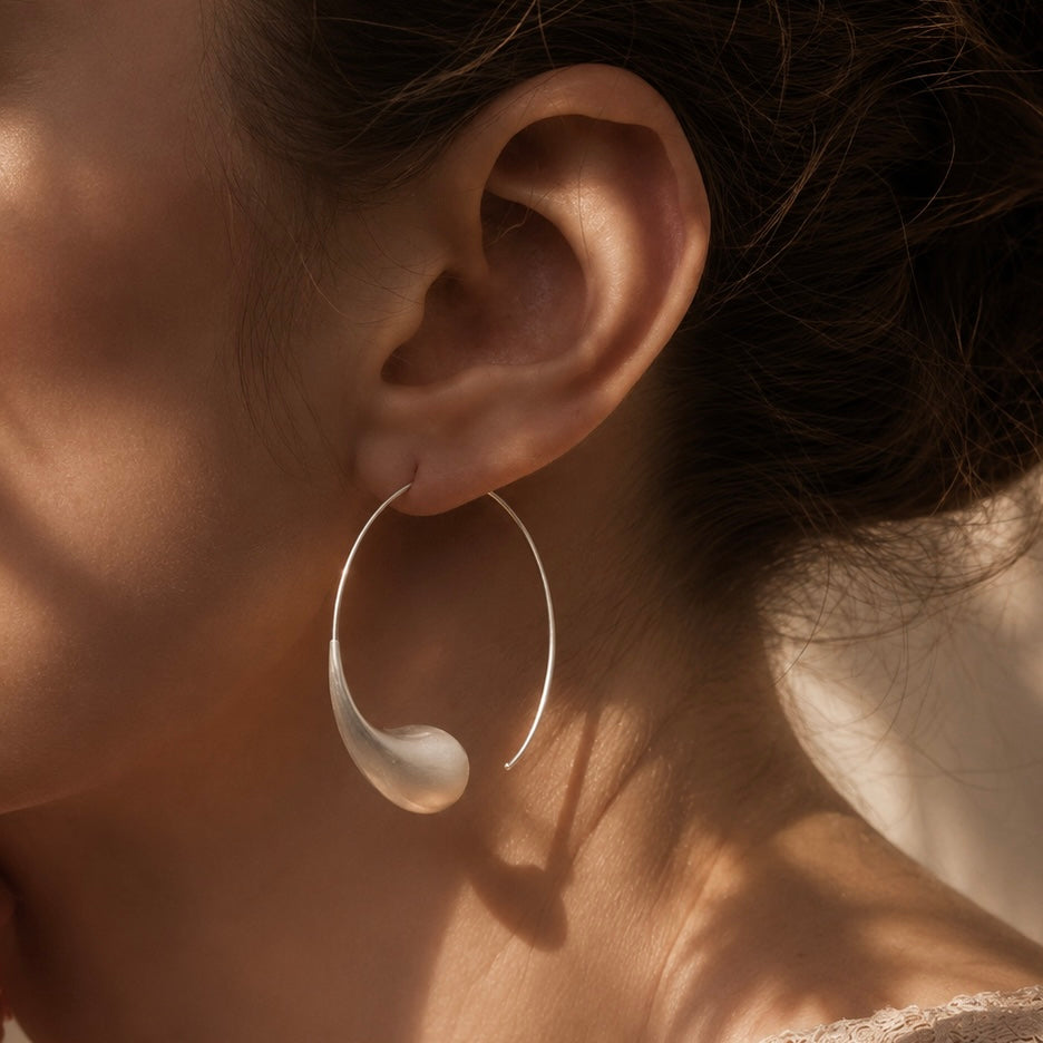 Liquid Arc Earrings