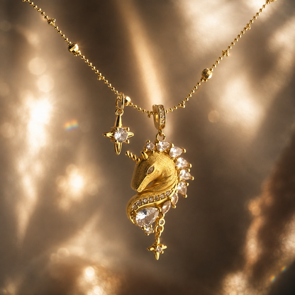 Celestial Sovereign Horse Necklace