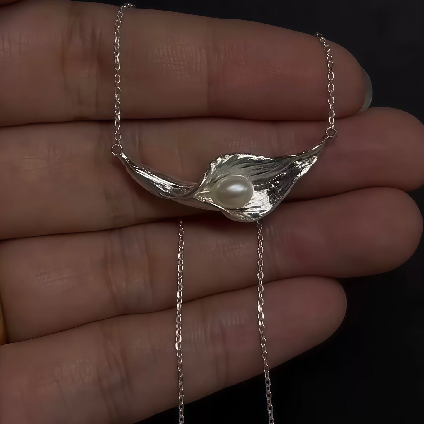 Calla Whisper Necklace