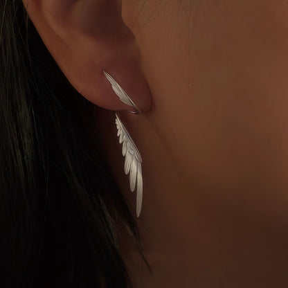 Celestial Wing Ear Climbers