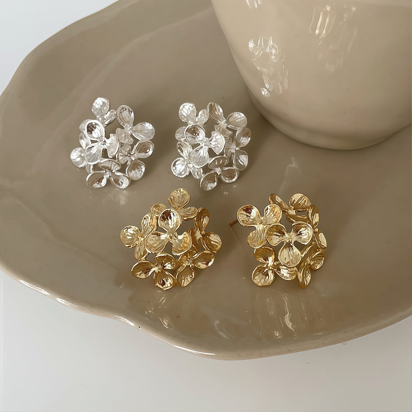 Petal Cluster Earrings