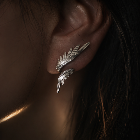 Wings of Becoming Earrings