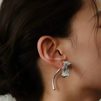 Calla Lily Sculptural Earrings