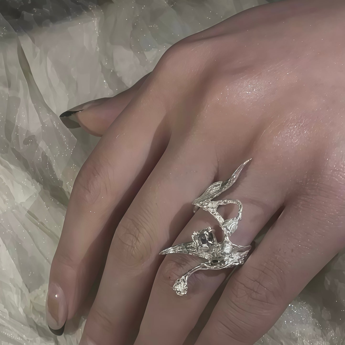 Lily of the Valley Ring