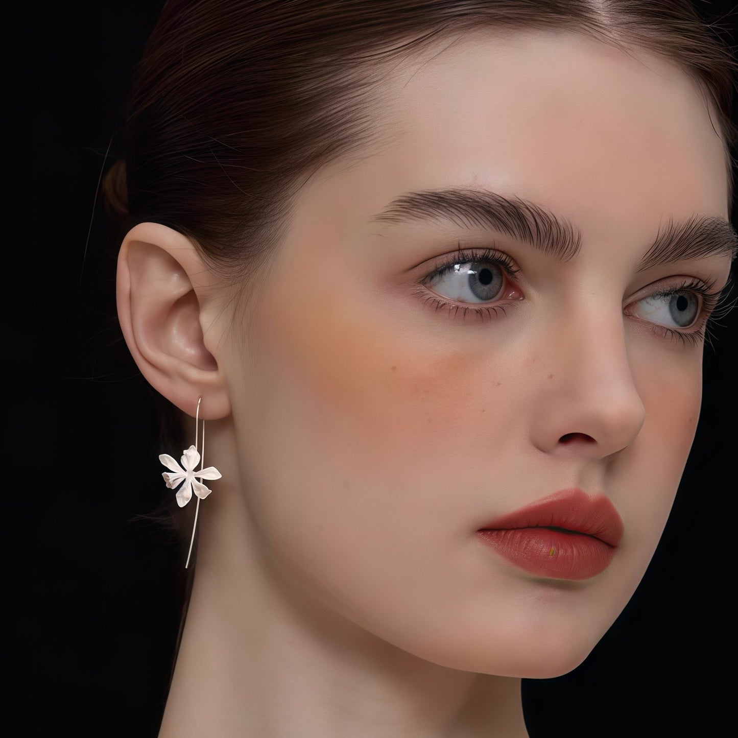 Iris Muse Threader Earrings