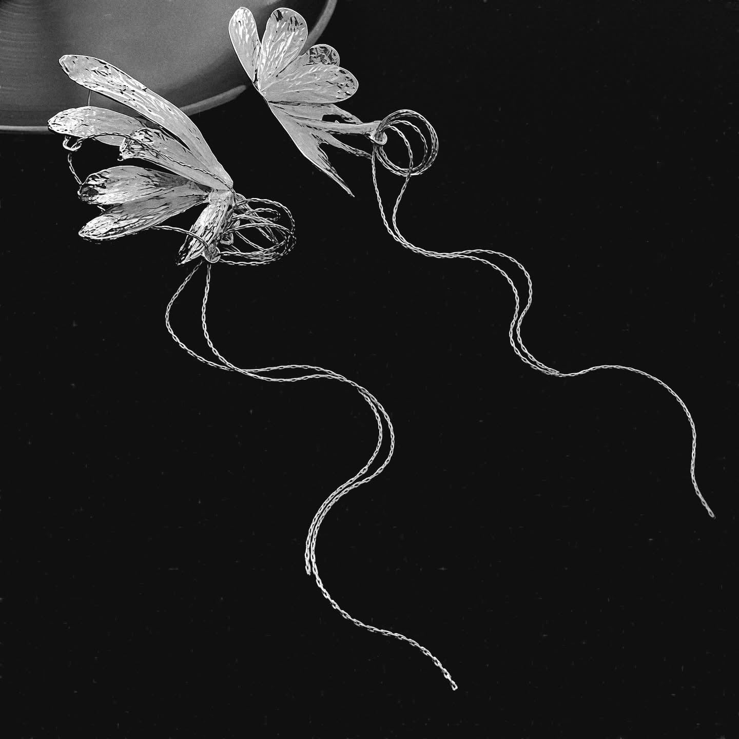 Silver Sylph Earrings