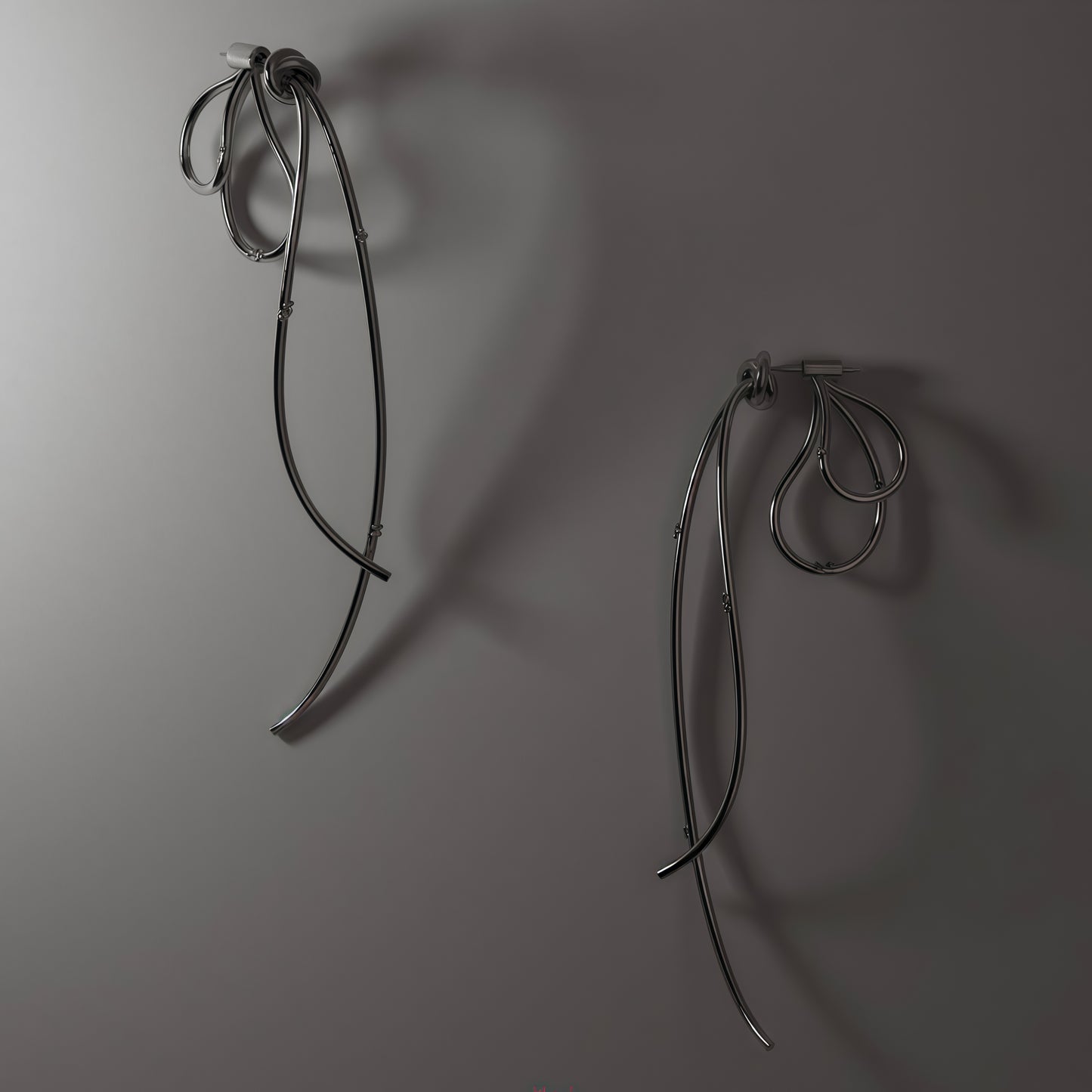 Aether Flow Earrings (2-in-1 Style)