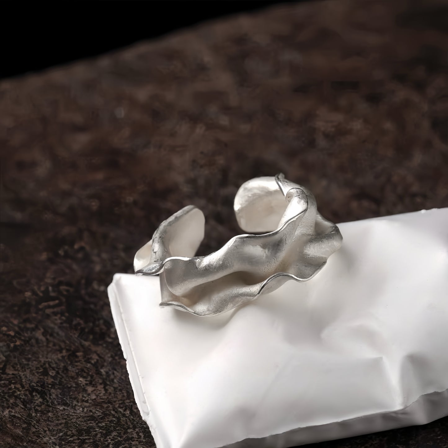 Tidal Sculpture Ring