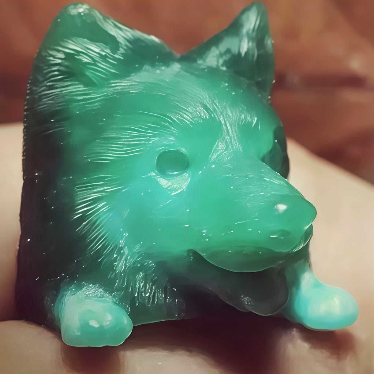Husky Hugging Ring