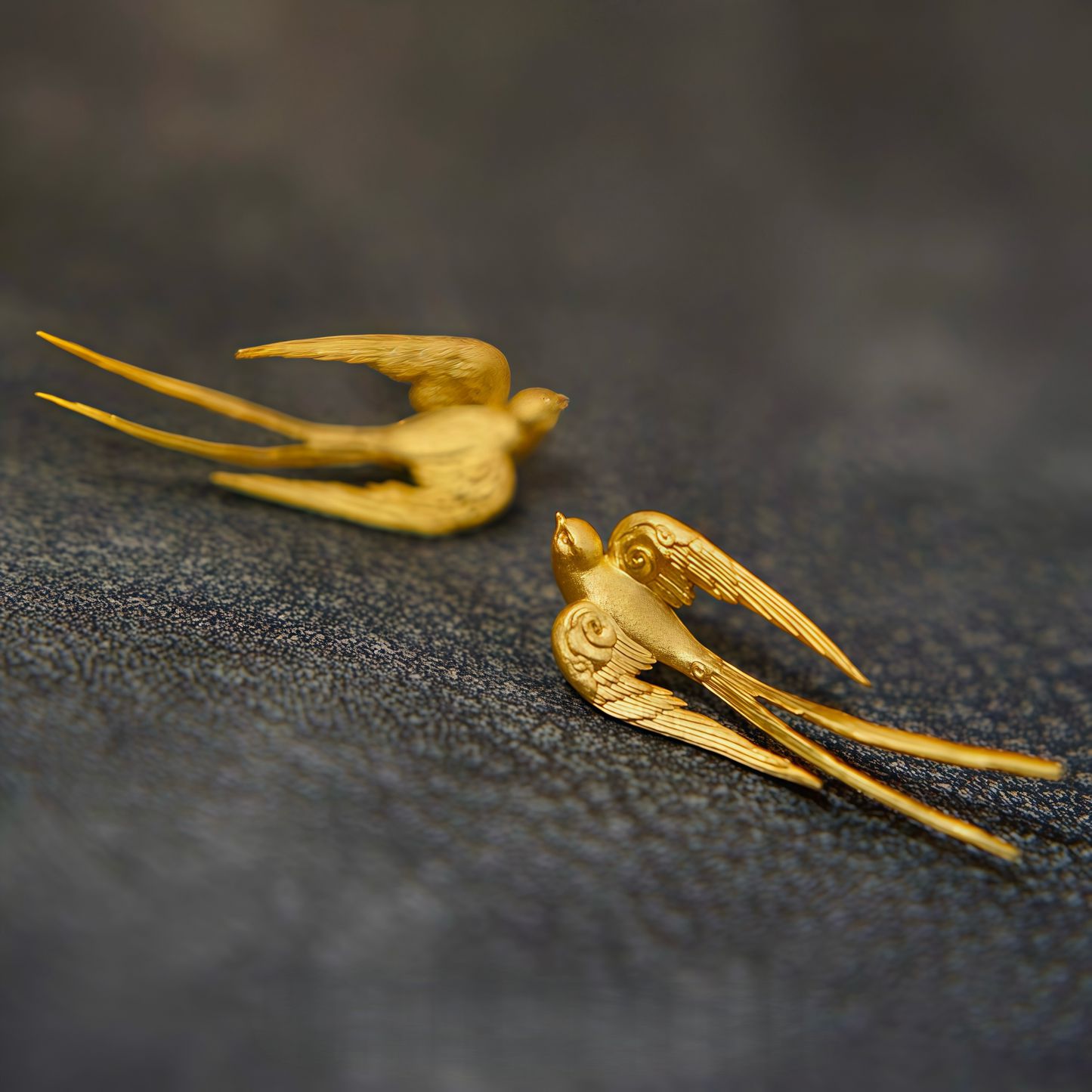 Swallow Form Earrings (30-Day Craft)