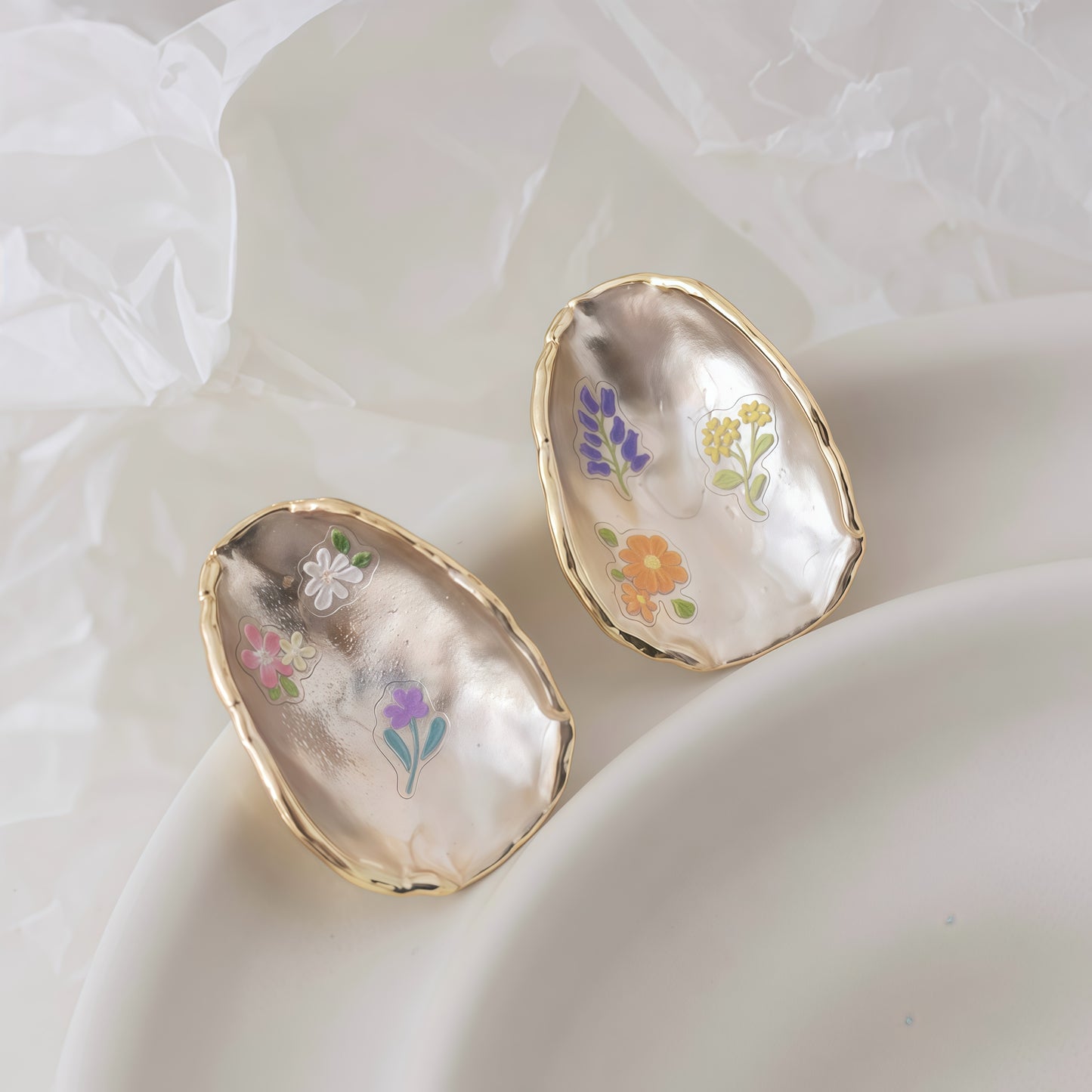 Blooming Meadow Shell Earrings