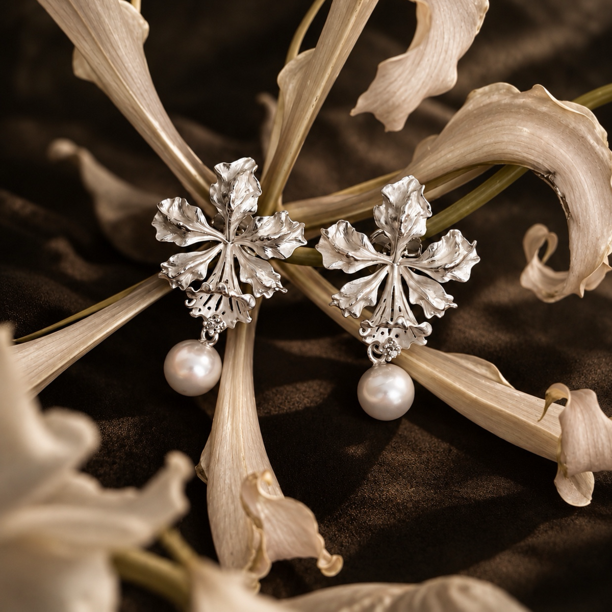 Bloom Drop Earrings