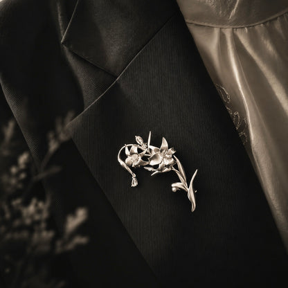 Whispering Lily Brooch