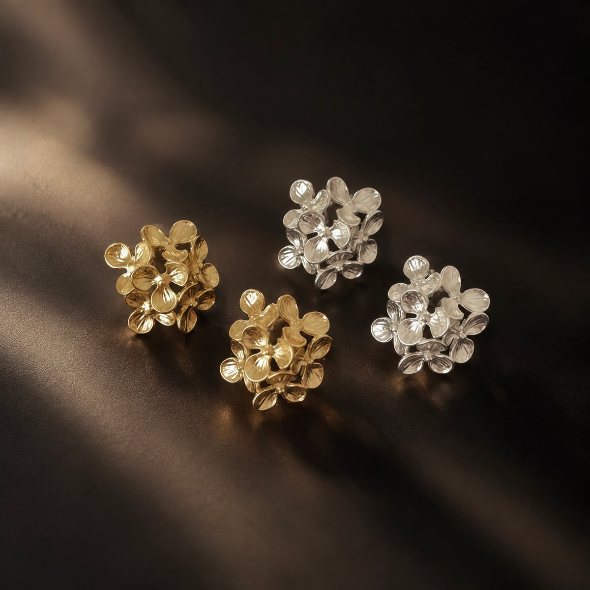 Petal Cluster Earrings