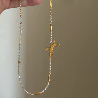 Horizon Horse Necklace