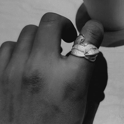 Whispering Leaf Ring