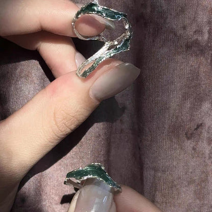 Flowing River Silver Ring