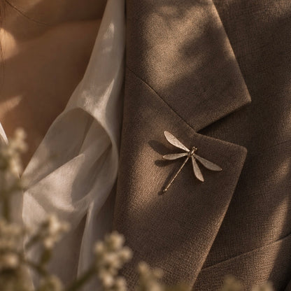 Dragonfly Whisper Brooch