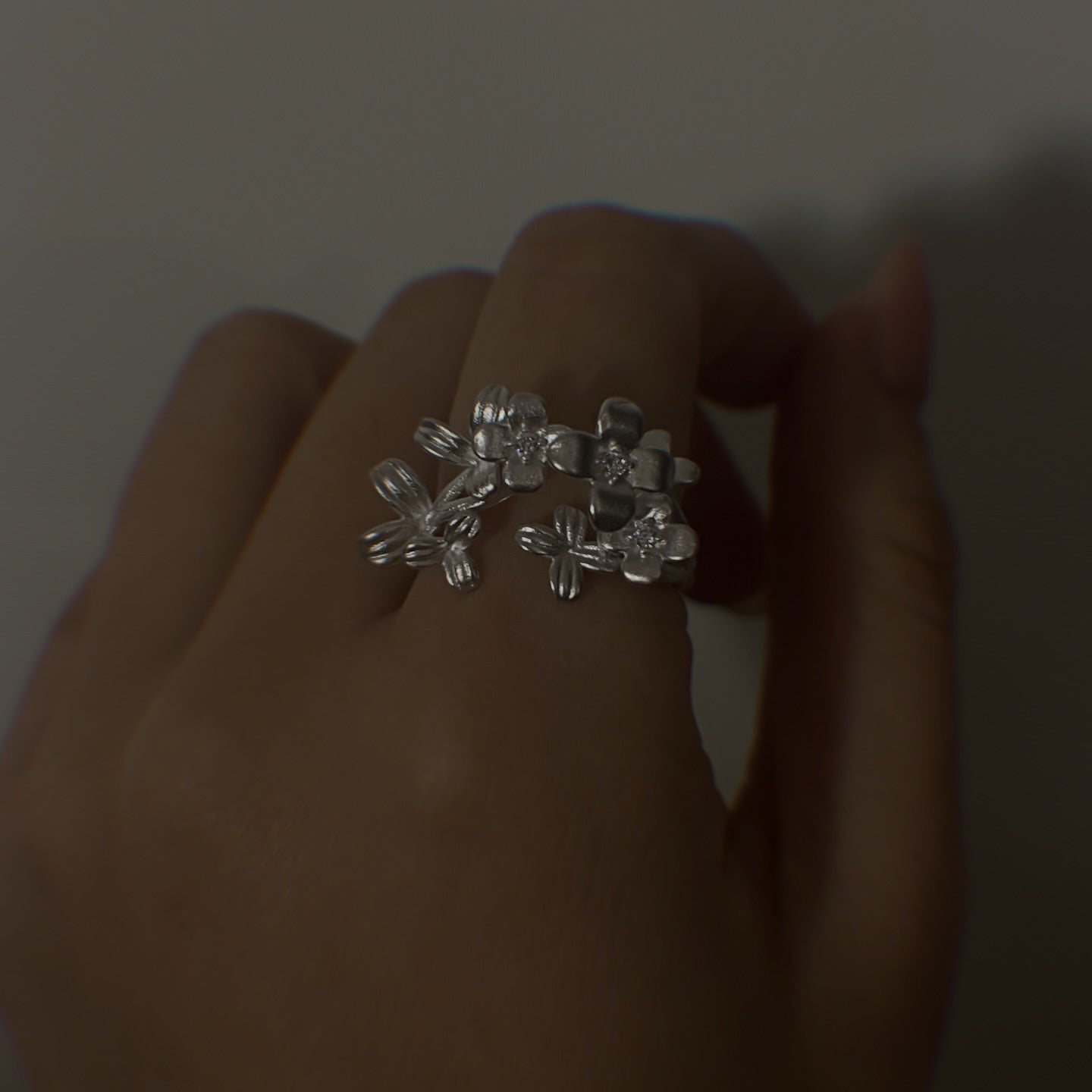 Blossom Arc Ring