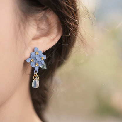 Blooming Hydrangea Earrings