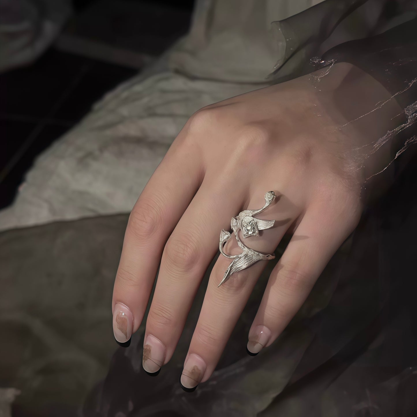 Lily of the Valley Ring