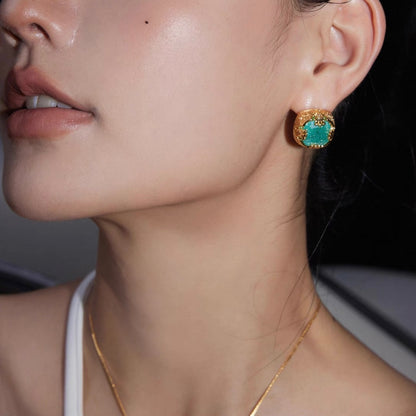 Verdant Crest Studs