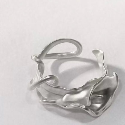 Calla Lily Ear Cuff / Ring (2-in-1 Style)