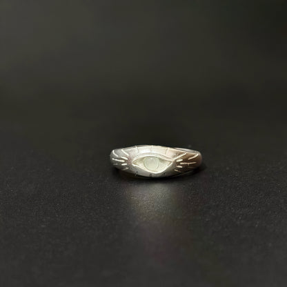 Ethereal Eye Silver Ring