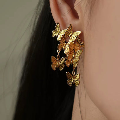 Butterfly Cascade Earrings