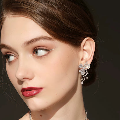 Crystal Bloom Earrings