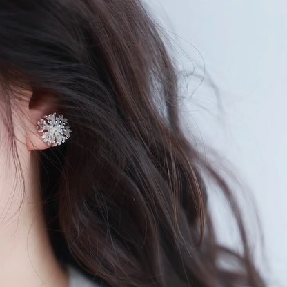 Frosted Bloom Earrings