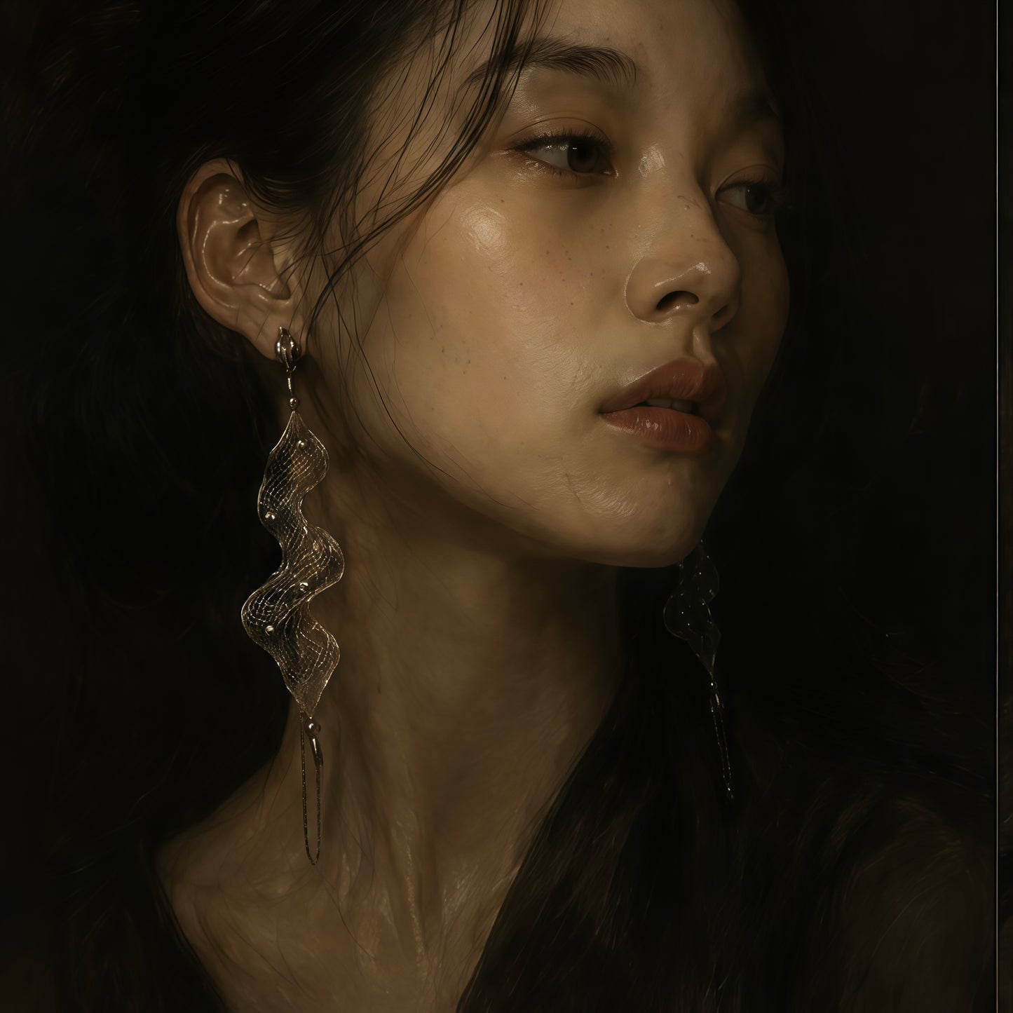 Gravity of Light Earrings