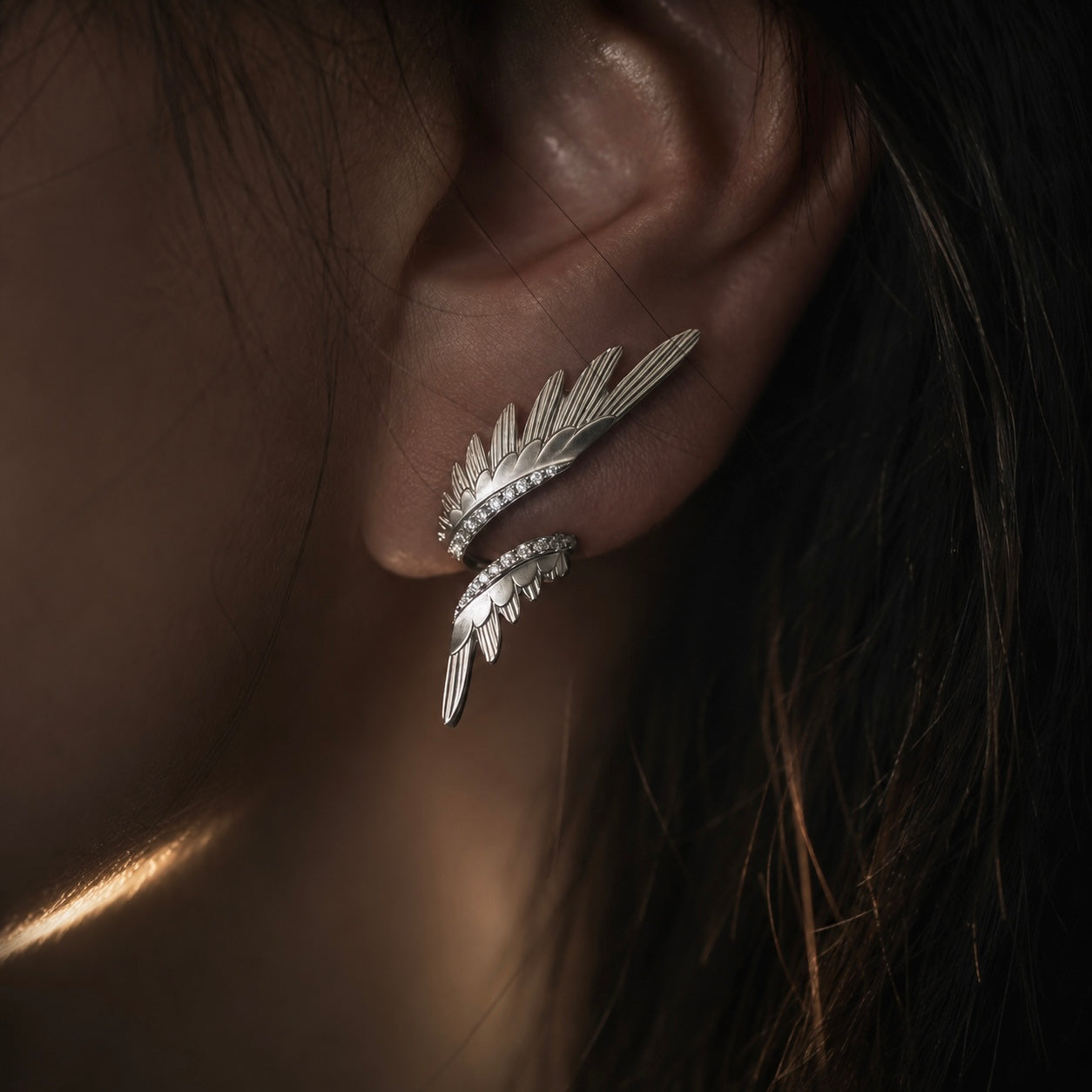 Wings of Becoming Earrings