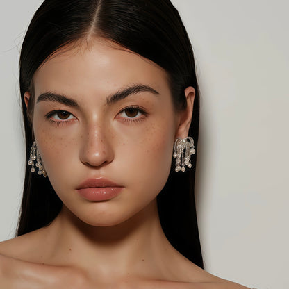 Cascade Pearl Earrings