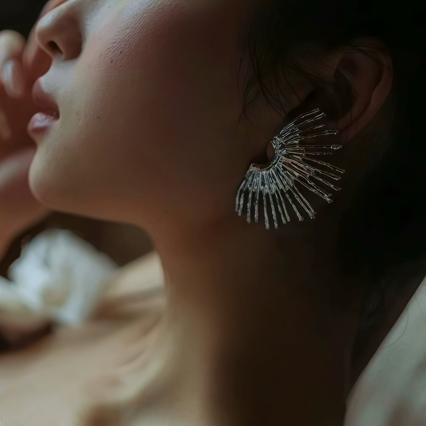 Radiant Horizon Earrings - Gold & Silver