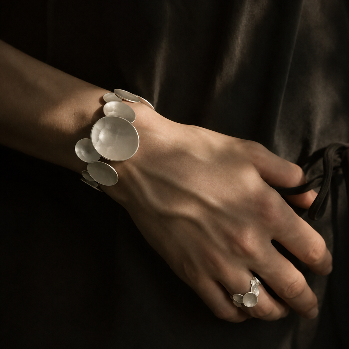 Ripple Moonlight Ring