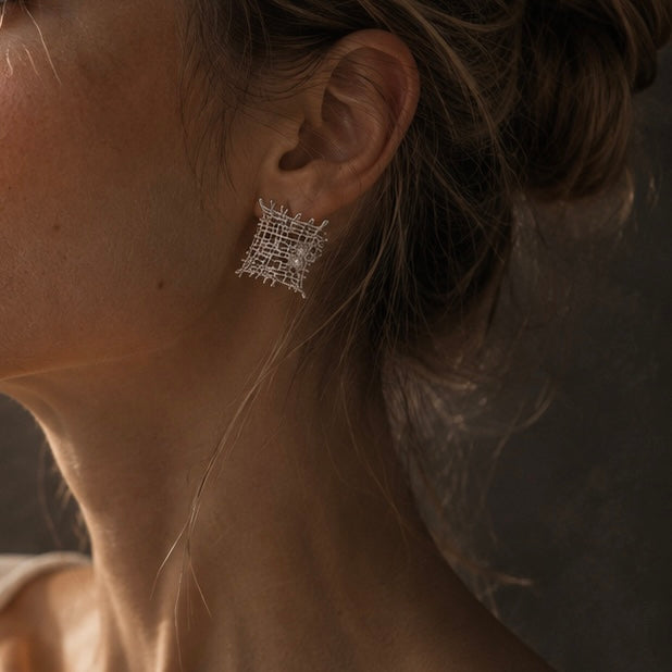 Threads of Light Earrings